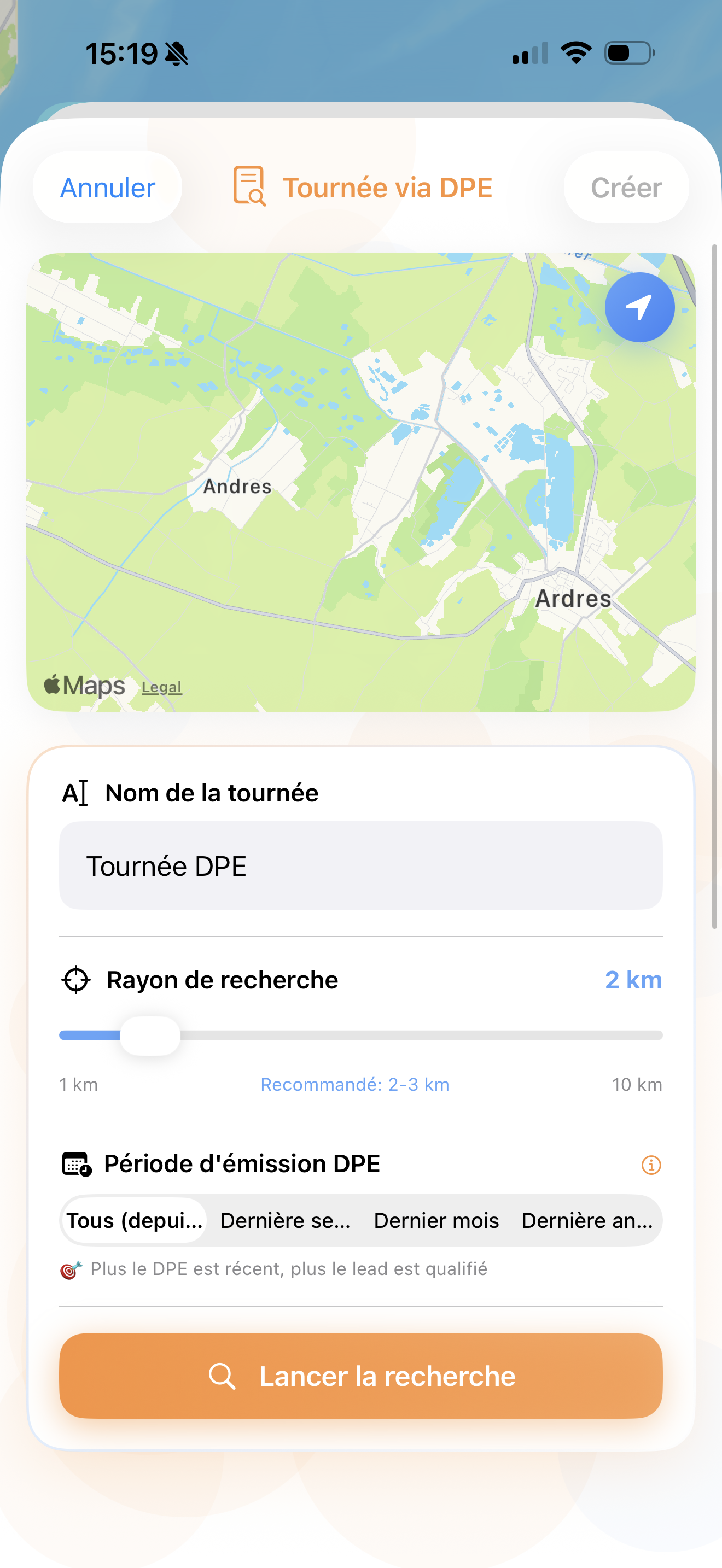 Tournées DPE